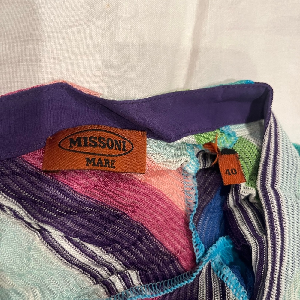 Missoni Mare Multicolor Striped romper